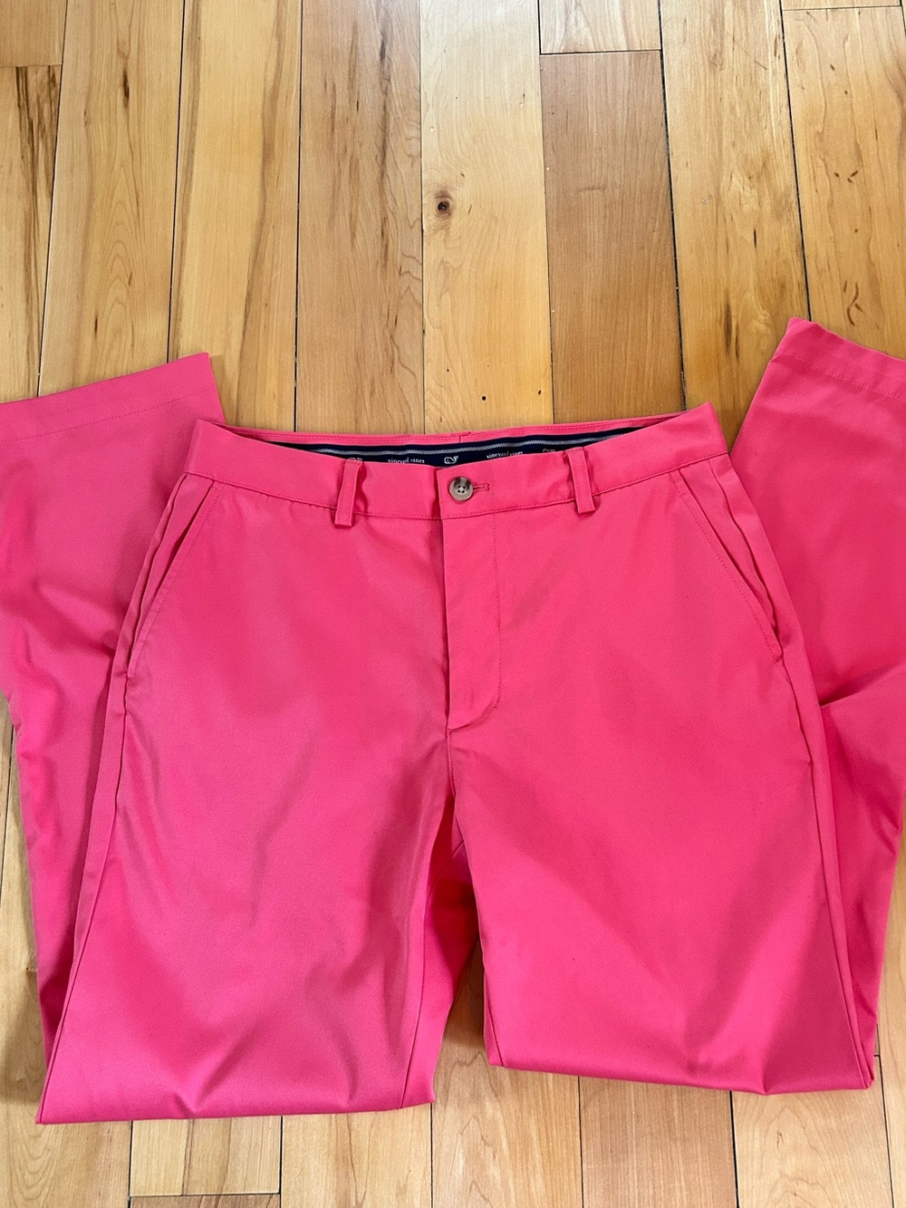 Vineyard Vines Hot Pink Men's Links Pant Golf Chinos 32 x 32